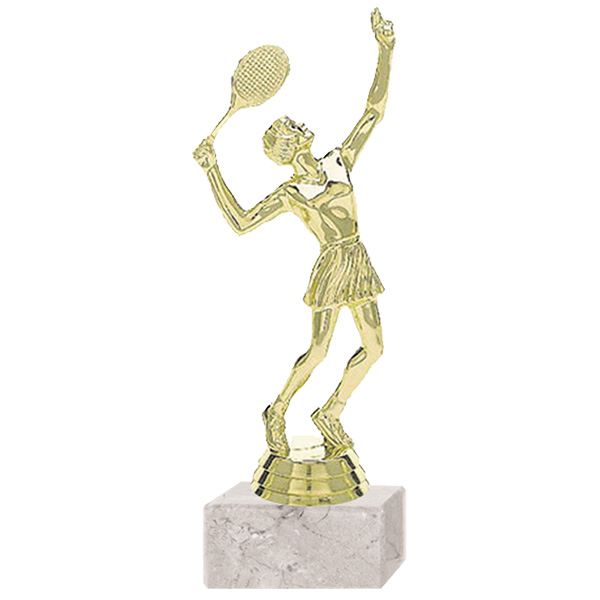 Trofeo Plástico Tenis Femenino Rp-0586 - Trofeos | Tara Publicidad