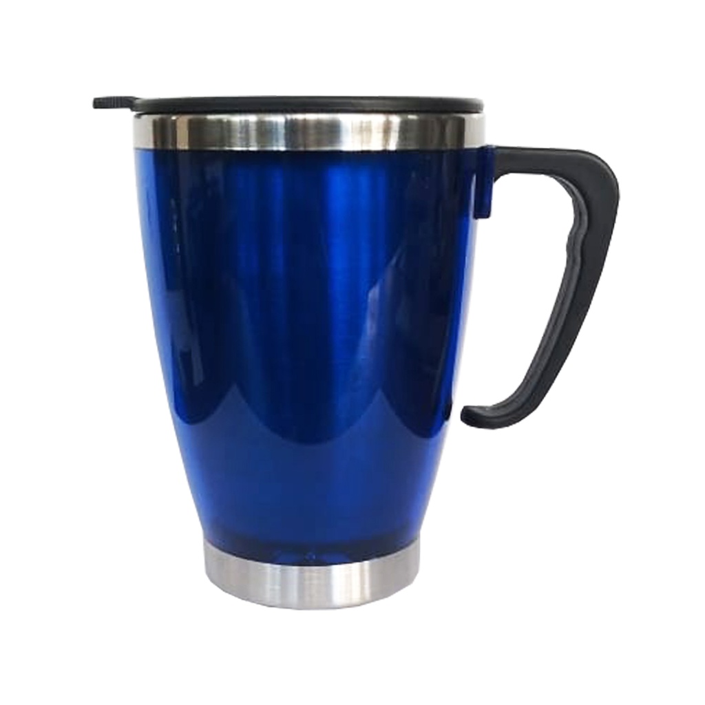 Mug Tazón Acero Inoxidable / Pvc Cónico | Tara Publicidad Chile