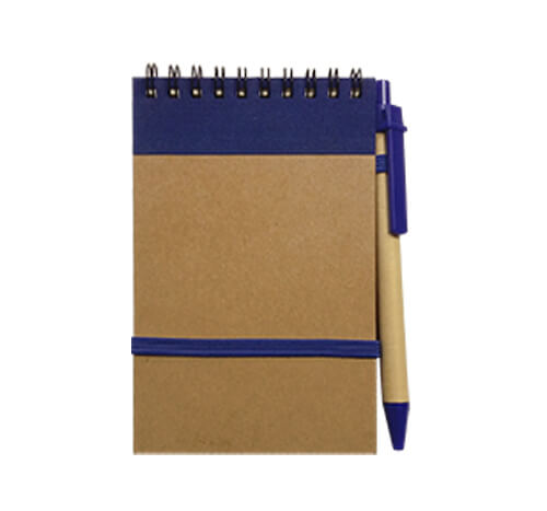Set Cuaderno - Libreta Tapa Cartón + Bolígrafo | Set | Tara Publicidad