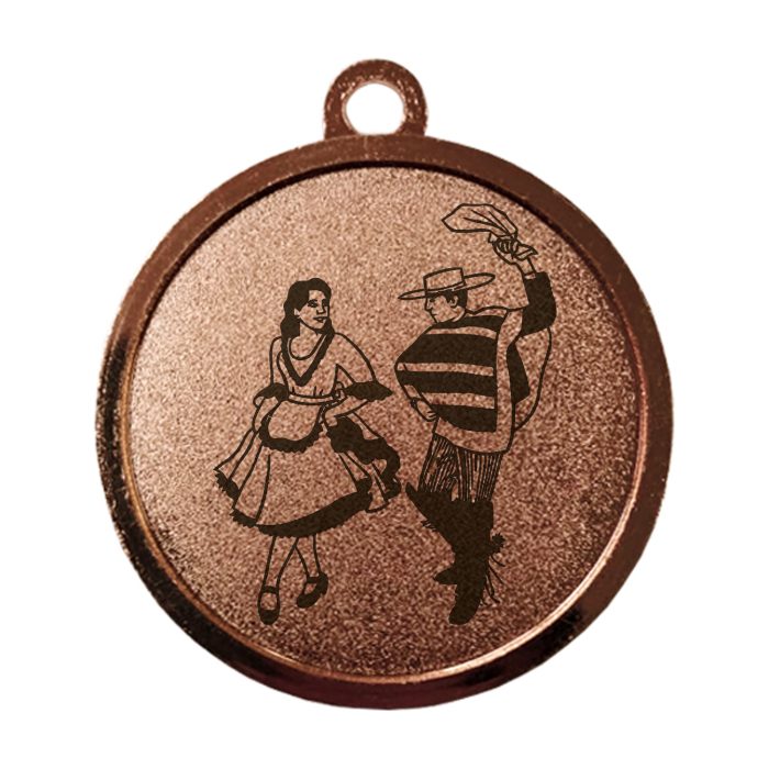 Medalla De Fierro Cueca 55MM - Medallas | Tara Publicidad