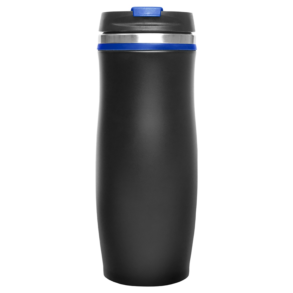 Mug Tazón Acero Inoxidable Térmico M18 Negro | Tara Publicidad
