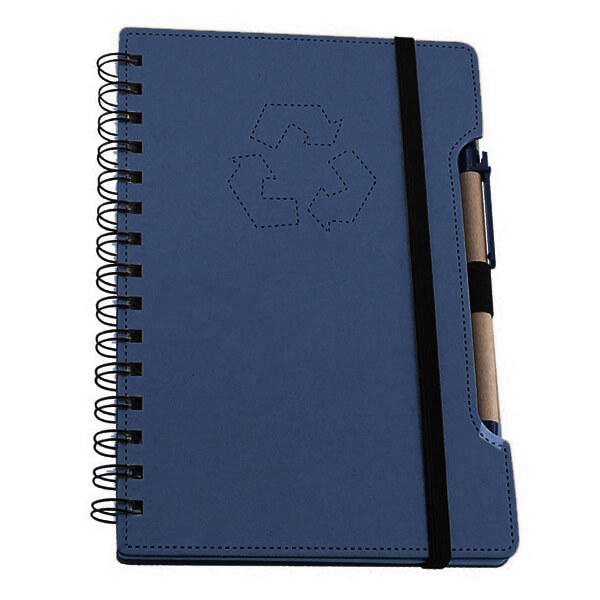 Set Cuaderno - Libreta Tapa Cartón Compost + Bolígrafo | Tara