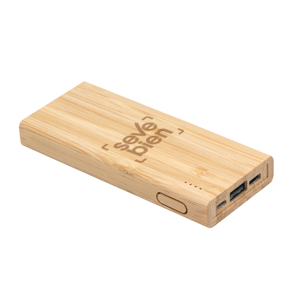 Power Bank "BAMBPOWER" - Touch Screen | Tara Publicidad