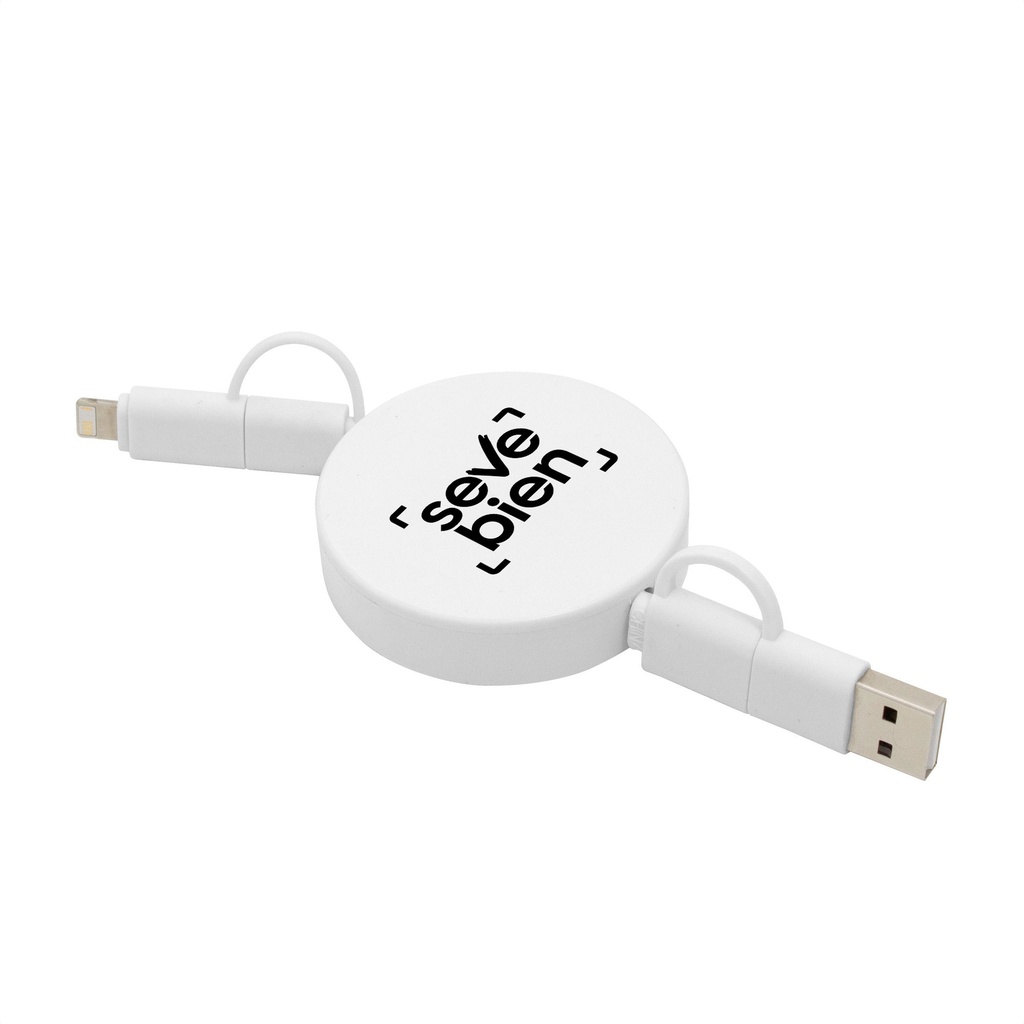 Cable Retráctil De Carga "Faster" -[EC774]c
