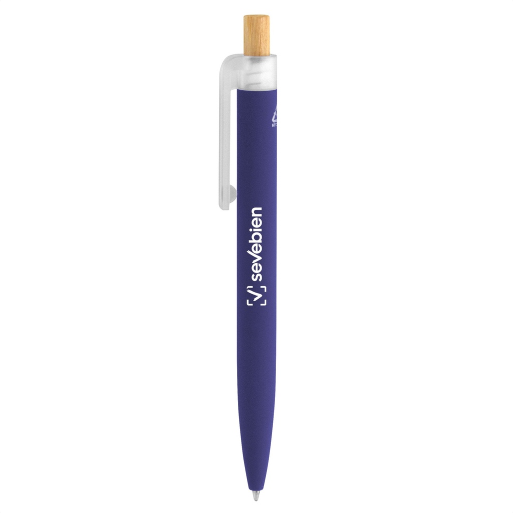 Bolígrafo Aluminio Reciclado Y Bambú "Balu" -[BP325-TA]c