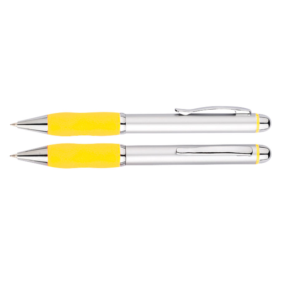 Bolígrafo Plástico Qasar Silver | Plásticos | Tara Publicidad