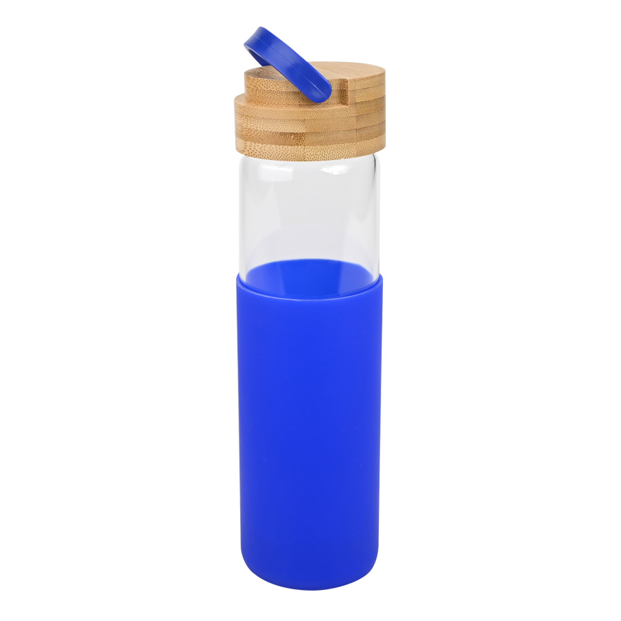 Botella De Vidrio Con Funda De Silicona 600CC | Tara Publicidad