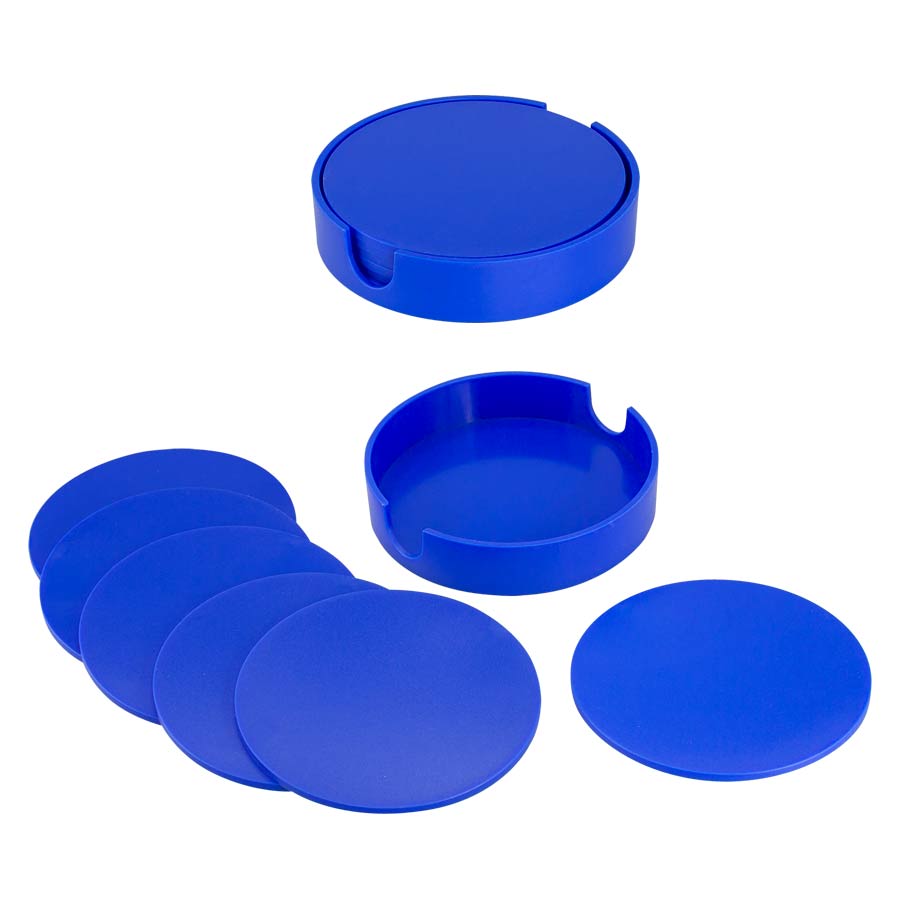 Set De Posavasos Plásticos Redondos - Bar | Tara Publicidad