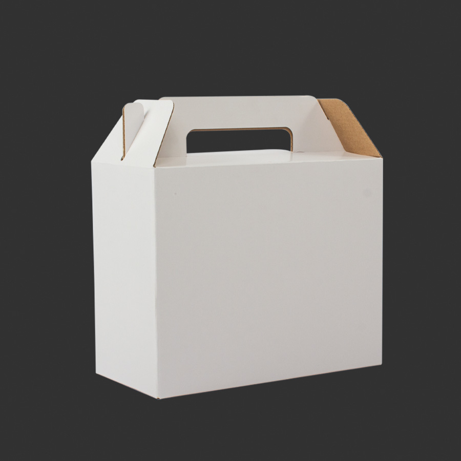 Caja Autoarmable Con Asas, 25X20X12 Cm - Cajas | Tara Publicidad