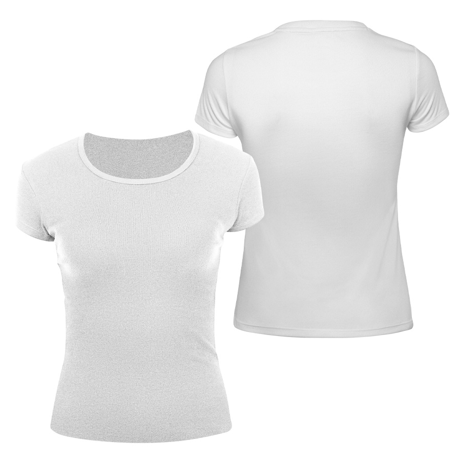 Poleras - Verano: Polera Manga Corta Algodón Mujer | Tara Publicidad