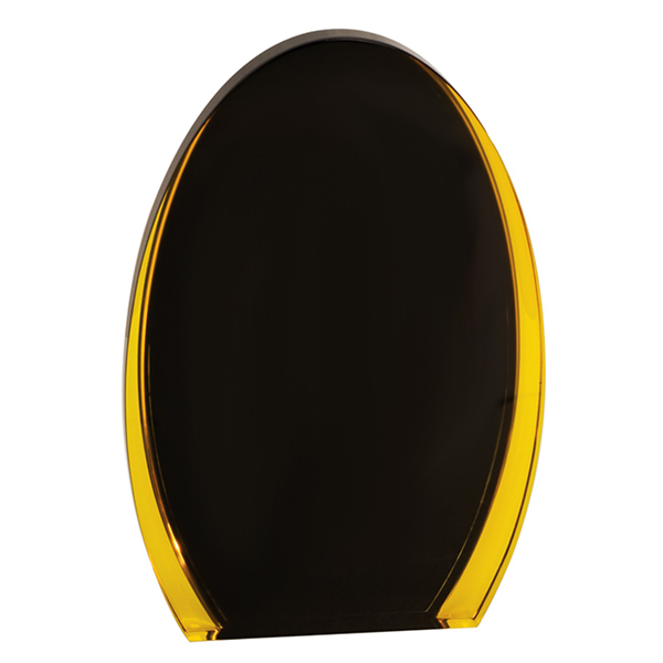 Trofeo Acrílico Dorados Sin Base LOV8B Sku 15 | Tara Publicidad