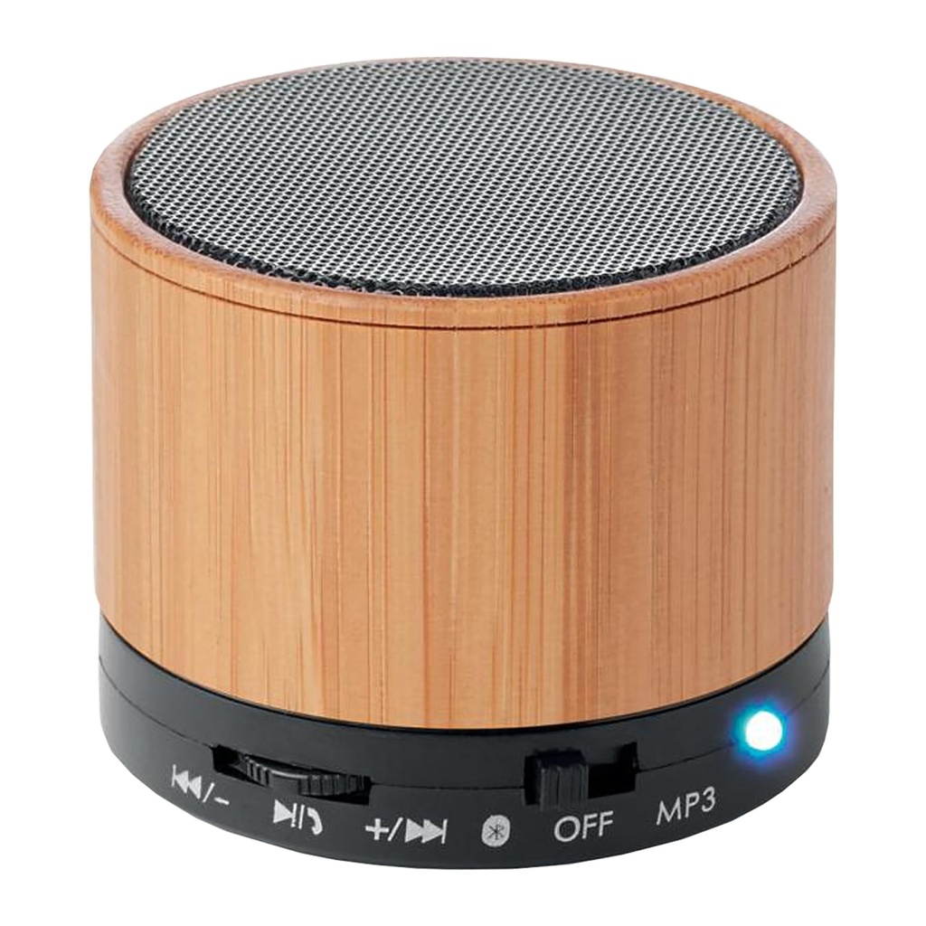 Descanso & Ocio: Parlante Altavoz Bamboo SK53 | Tara Publicidad