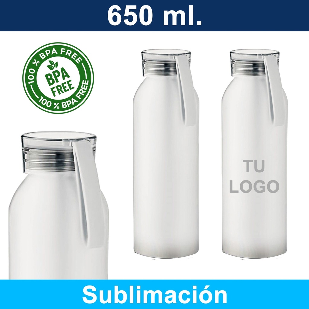 Botella Aluminio Sublimable M47 | Tara Publicidad Chile