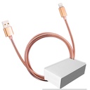 Cable Conector Lightning Apple T64 Encobrizado -[601054381]b