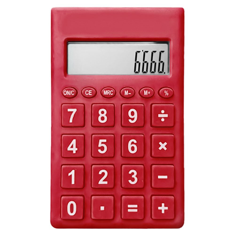Calculadora Fashion Rojo -[T74]b