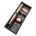 Estuche Carton Para Boligrafo+ Llavero B85 Negro -[601060235]b