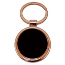 Llavero Redondo K61 Encobrizado Negro -[601055398]b