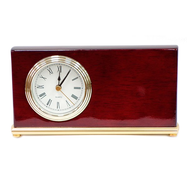 Madera con Reloj Rectangular T061 -[T061]b