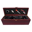 Set De Vino Caoba Deluxe W22 -[601061999]b