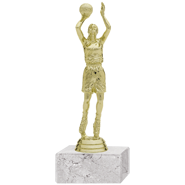 Trofeo Plástico Basquetol Femenino | Tara Publicidad Chile