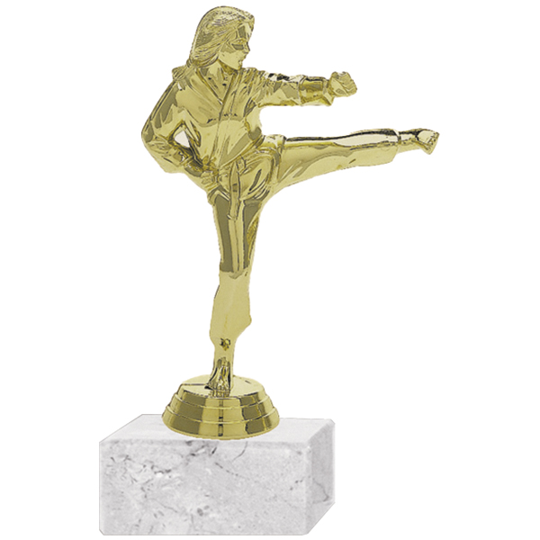 Trofeo Plástico Karate Femenino 2 | Tara Publicidad Chile