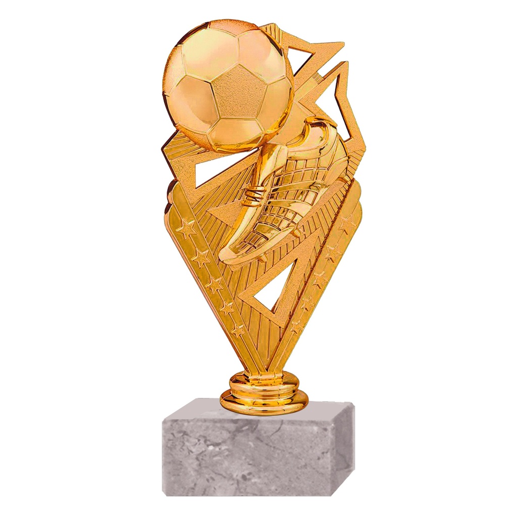 Copas: Trofeo Plástico Zapato Fútbol Pelota Estrella | Tara Publicidad