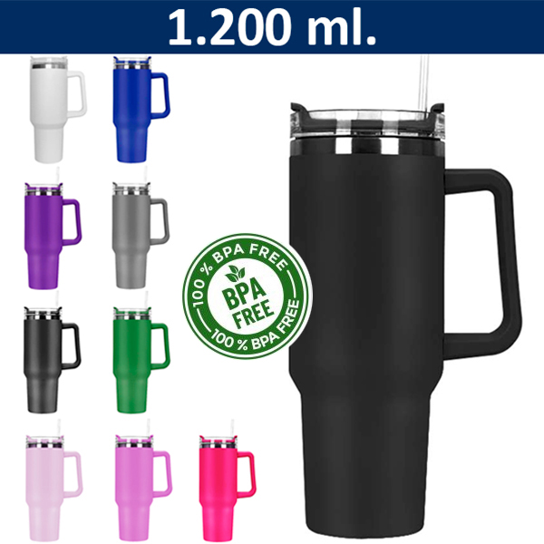 Mug Térmico Acero Inoxidable -[M43]b