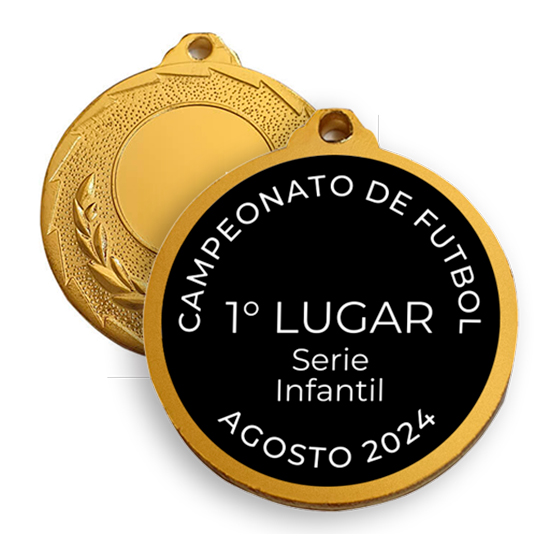 Sello O Disco Metálico Grabable Para Medallas De 47 Y 67 Mm | Tara