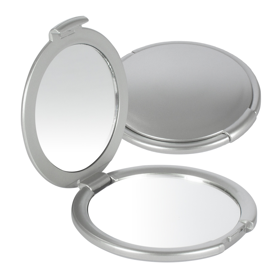 Espejo Plateado Doble -[B39]d