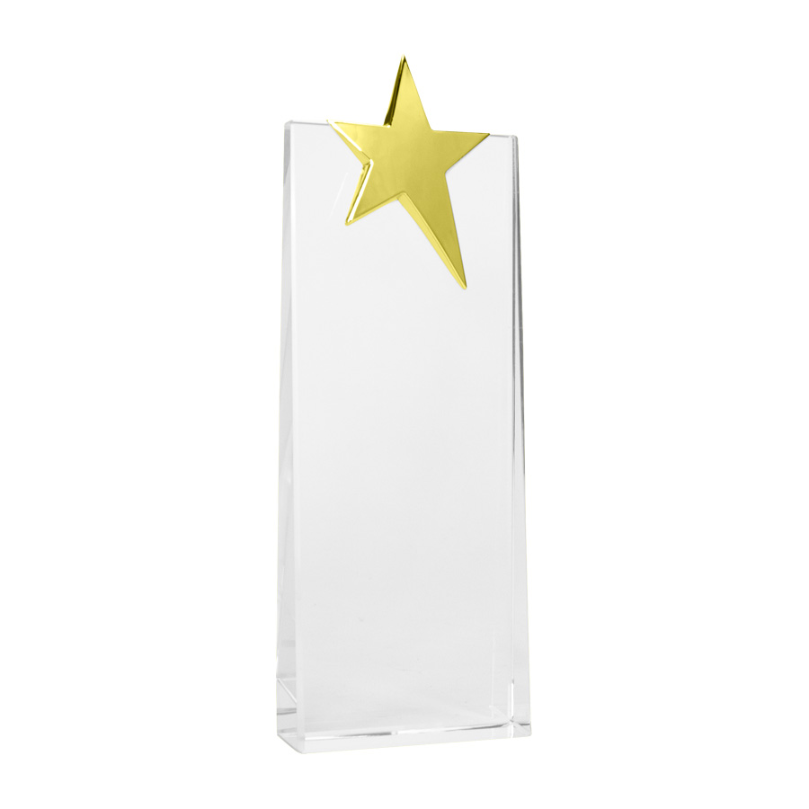 Trofeo Galvano De Cristal "Ledecky" - Trofeos | Tara Publicidad