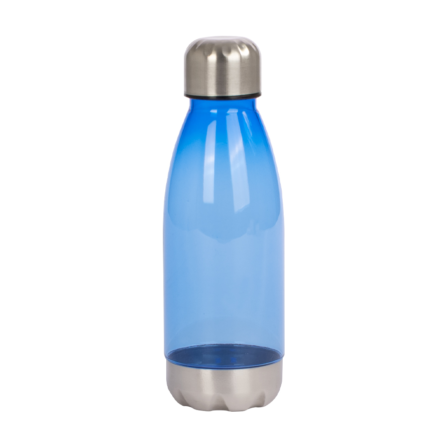 Botella Plástica Tapa Acero Inoxidable "AS" 500CC | Tara Publicidad