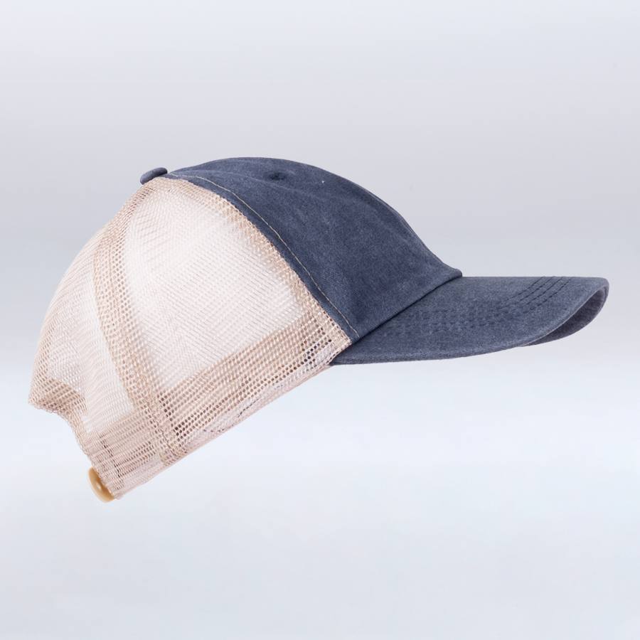 Deluxe Gorro Jockey Mesh "JEANS"