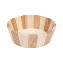 Canasto Redondo De Madera -[F12]d