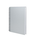 Cuaderno Matemáticas Tapa Dura Plateada. -[N59]d