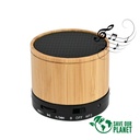 Parlante Altavoz Bluetooth De Bamboo "WAVE" -[B94]d