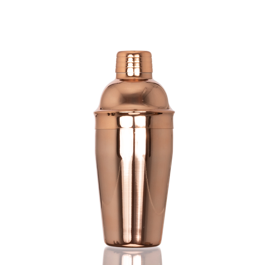 Coctelera Metálica Encobrizada "COPPER" 500CC | Bar | Tara Publicidad