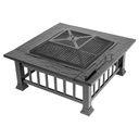 Brasero / Parrilla "Luxor" Para Carbón Y -[H48]d