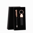 Set De Regalo "MINE" Negro Con Detalles Encobrizados. -[S45]d