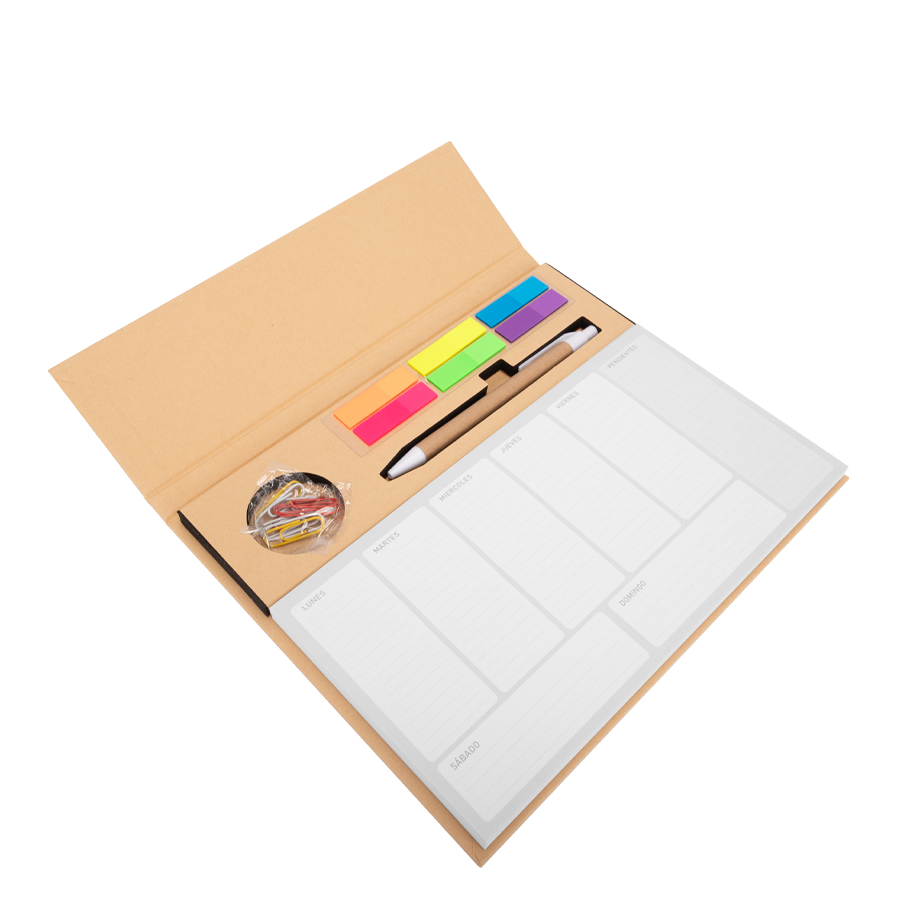 Set De Escritorio "ALTUS" Con Planner Semanal -[N28]d