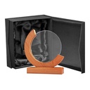 Galvano Cristal Base De Madera Blas 58 -[591087632]b