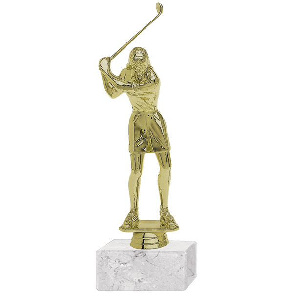 Trofeo Plástico Golf Femenino Grande -[591094120]b