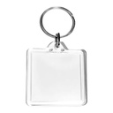 Llavero Plástico Para Foto K75 Transparente -[601055446]b