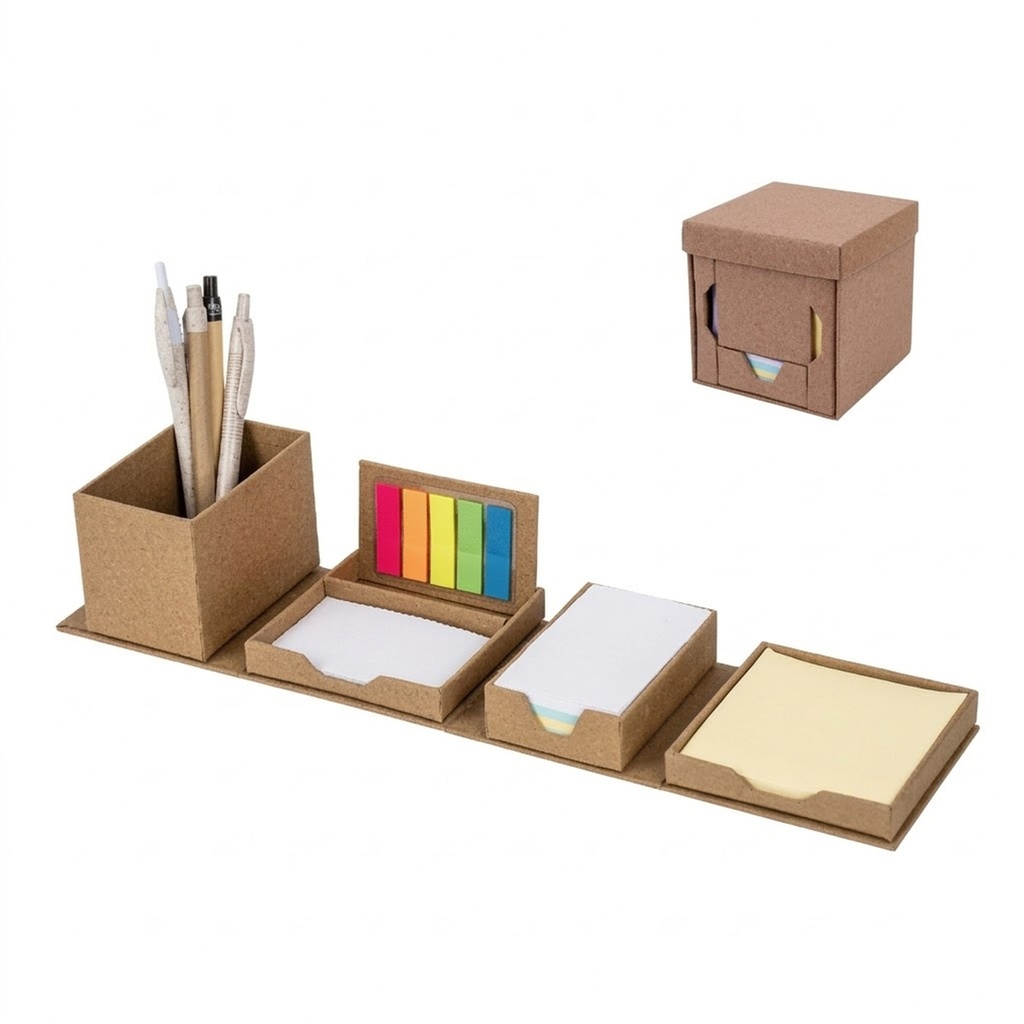 Memo Set Cubo Cartón N430 -[601063970]b