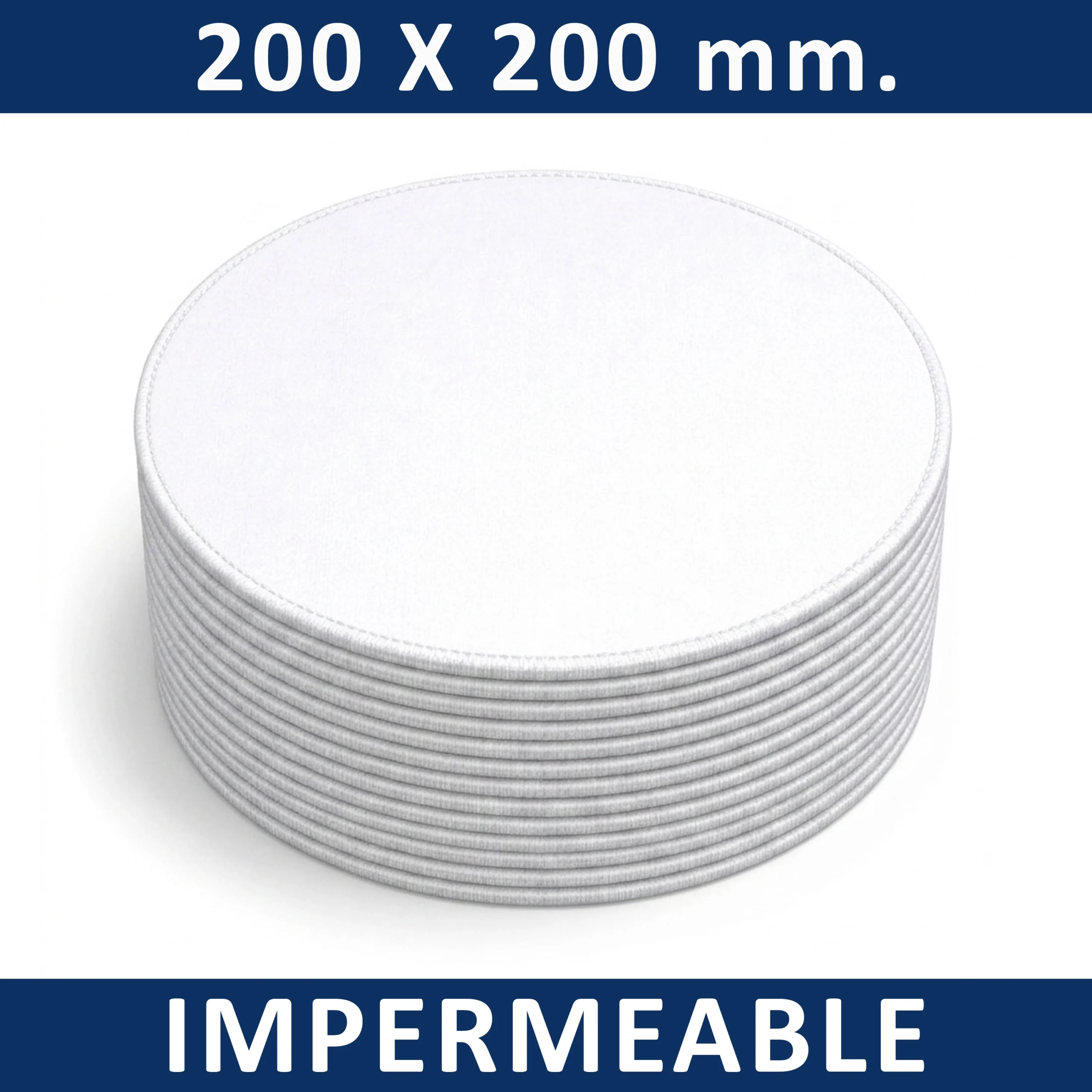 Mouse Pad Circular Impermeable-Sublimación MP05 -[601063509]b