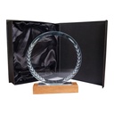 Galvano Cristal Base De Madera Blas 29 -[CRISTALBLAS29]b