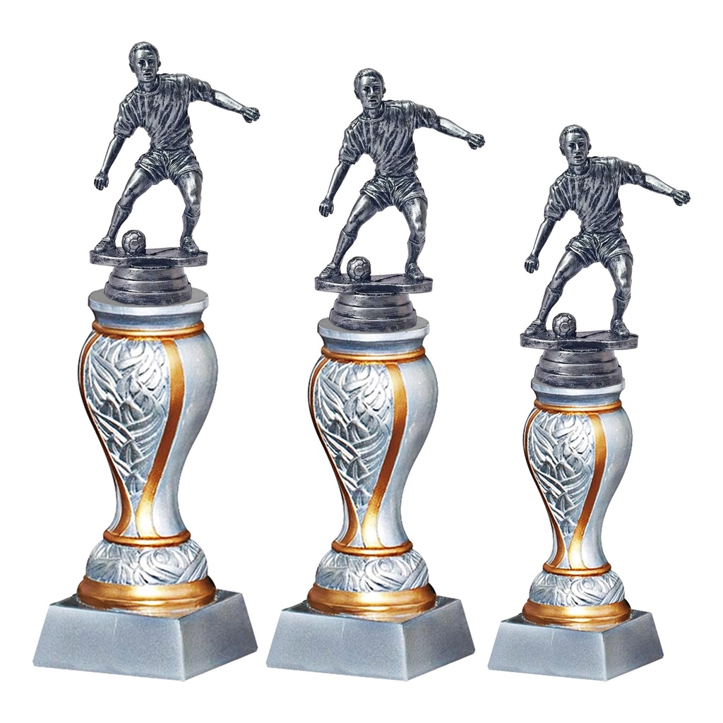 Trofeo Resina Y Figura Plástica Fut 02 FUT01 FUT03 -[FUT123]b