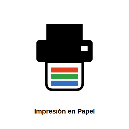 Impresión Normal En Papel