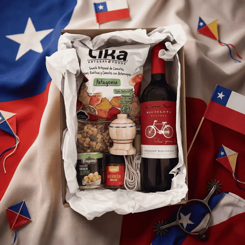 Caja de Regalo Gourmet Vip con Trompo o Emboque