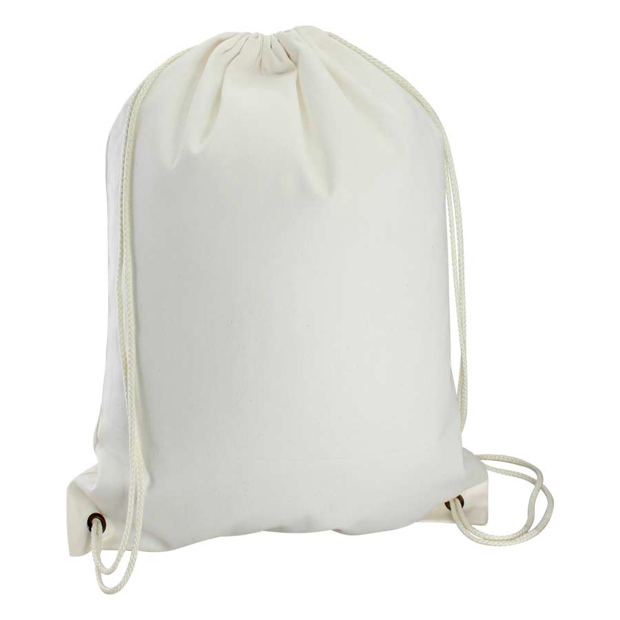 Algodón: Mochila Simple De Poly-Cotton | Tara Publicidad