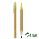 Bolígrafo/Destacador Ecológico -[L6]d